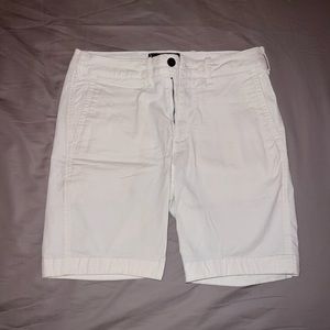 29 waist Abercrombie & Fitch White Shorts